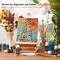 Premium Paint Set, 25 Vintage Colours, 2oz/60ml Bottles, Rich Pigmented Acrylic Paints for Artists, Beginners and Kids on Canvas, Wood, Ceramic